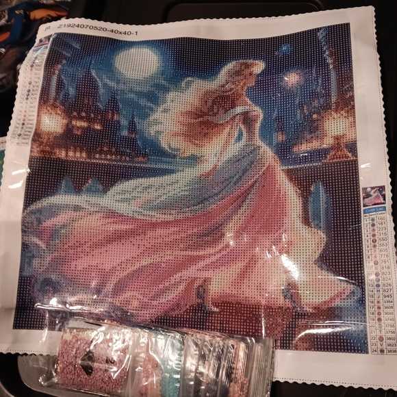 Disney Other - Diamond Painting Kit with Disney's Princess Aurora Sleeping Beauty Design 40x40